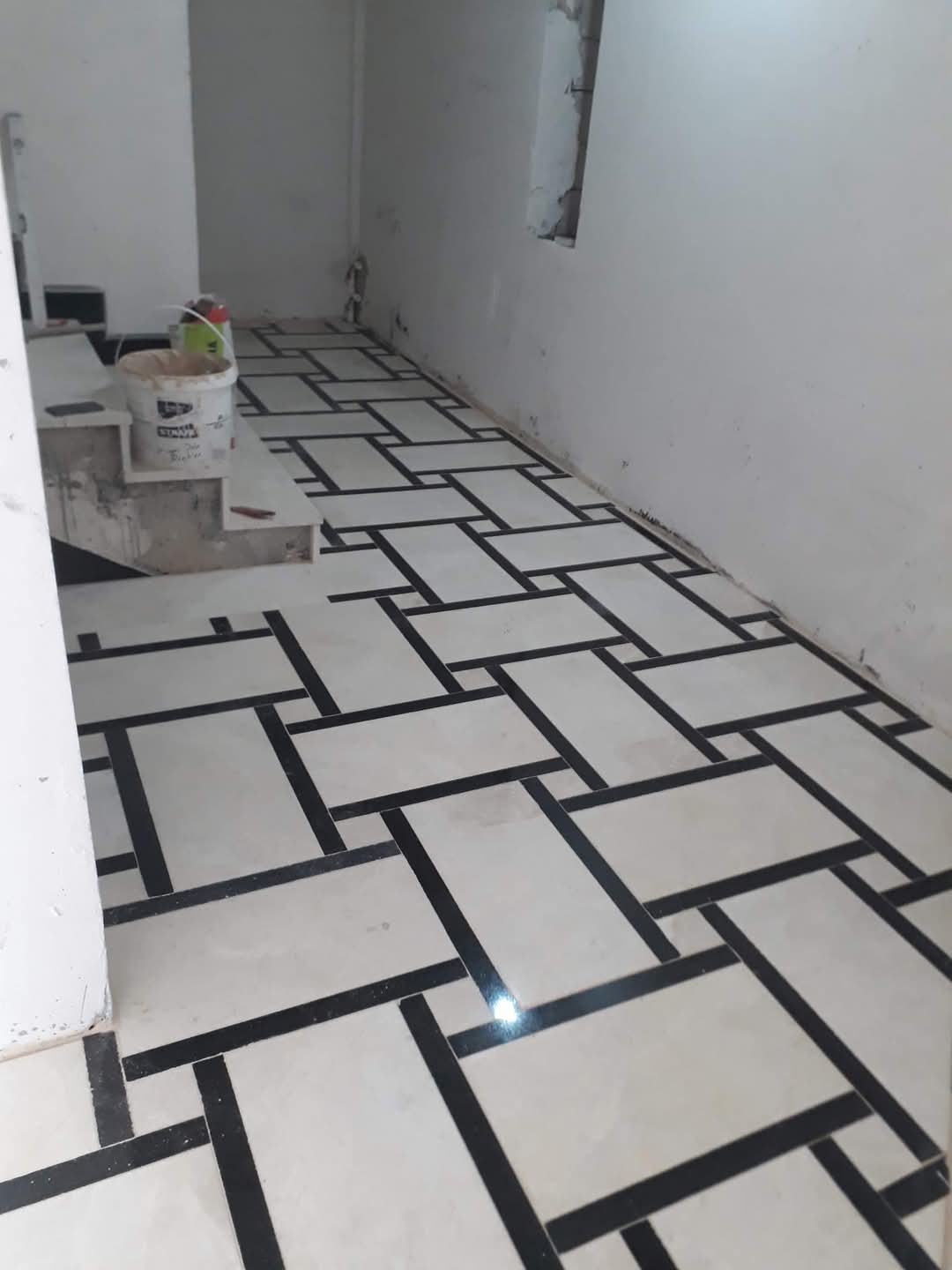 Desenli Bina Girişi Döşemesi