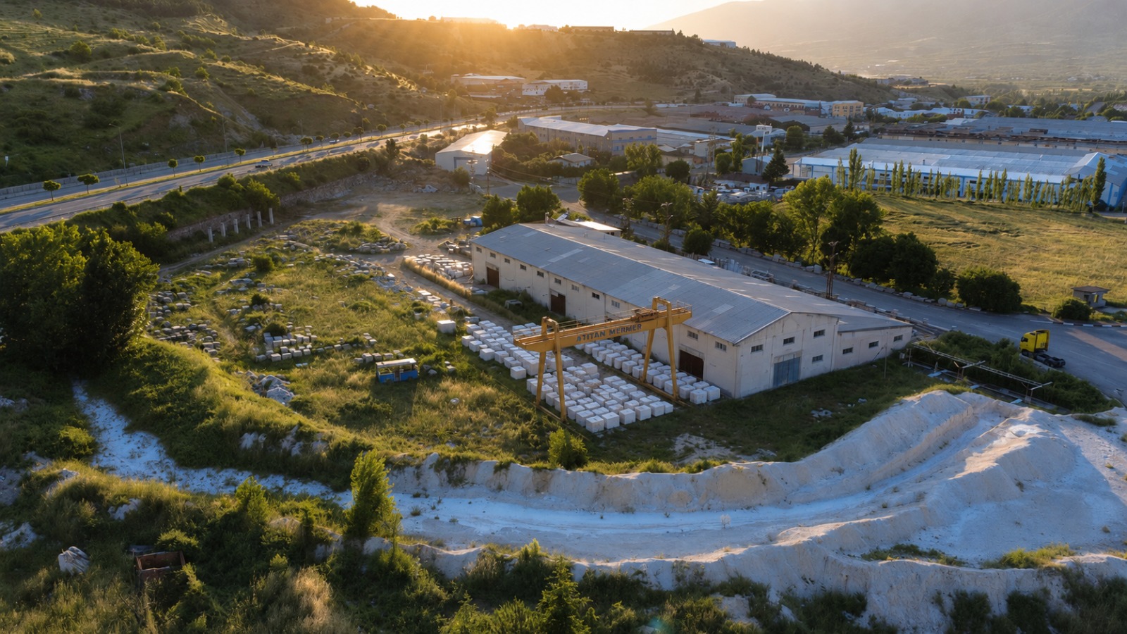 Atılgan Mermer — Tokat mermer fabrikası